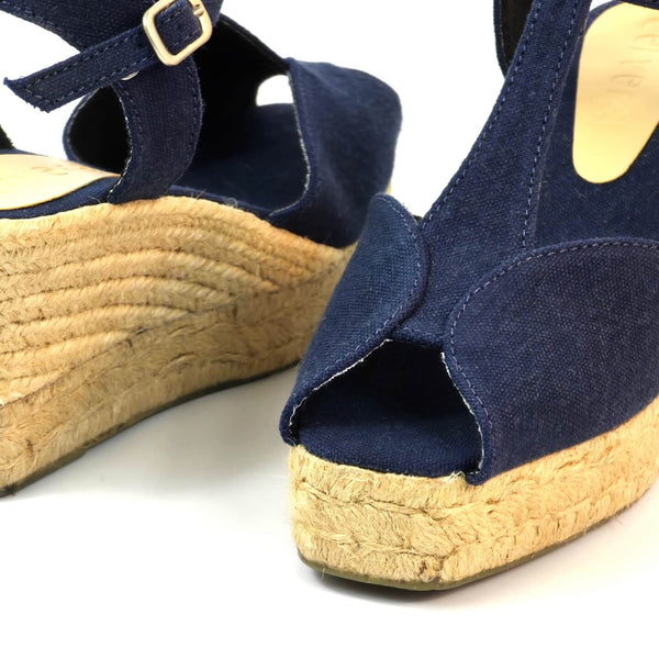 Anabela Georgia Salto Medio Marinho