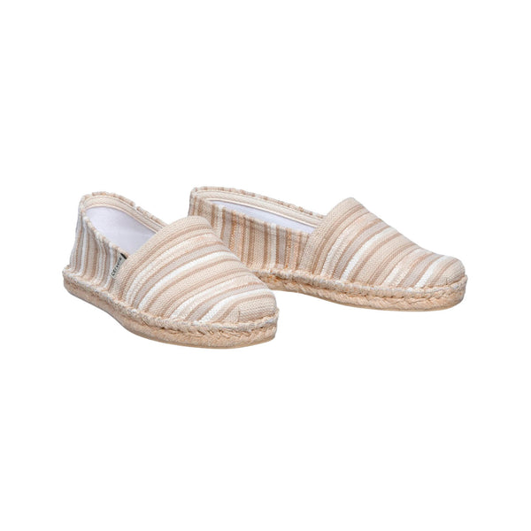 Alpargata Barça Listrado Natural