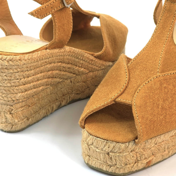 Anabela Georgia Salto Medio Caramelo