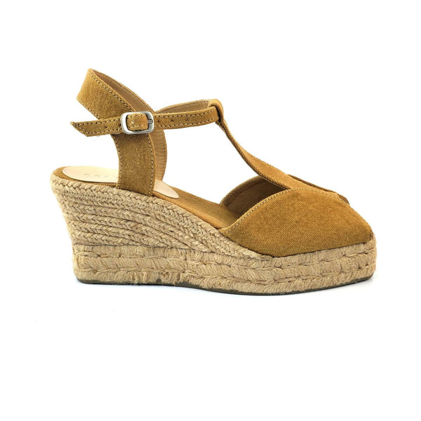 Anabela Georgia Salto Medio Caramelo