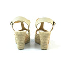 Anabela Georgia Salto Medio Linho