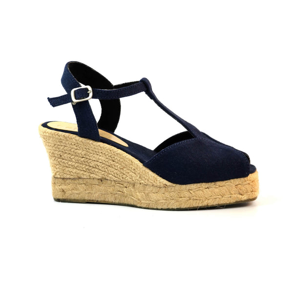 Anabela Georgia Salto Medio Marinho