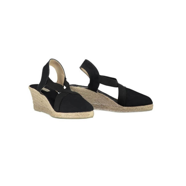 Anabela Karen Salto Médio Preta