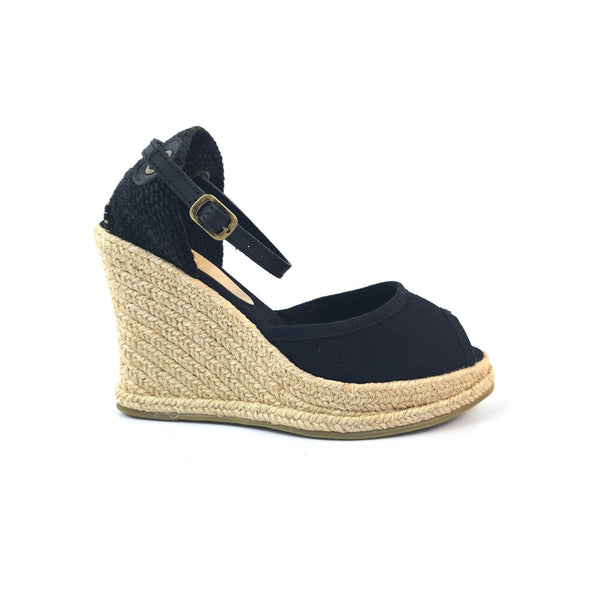 Anabela Roma Salto Alto Preta