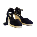 Anabela Sara Salto Médio Preta