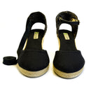 Anabela Sara Salto Médio Preta