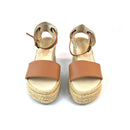 Anabela Solara Salto Alto Caramelo