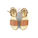 Anabela Solara Salto Alto Caramelo