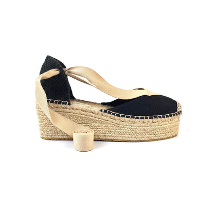 Flatform Carmen Salto Medio Preta