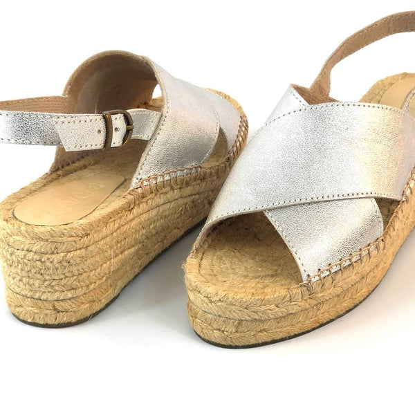 Flatform Gaia Salto Medio Prata