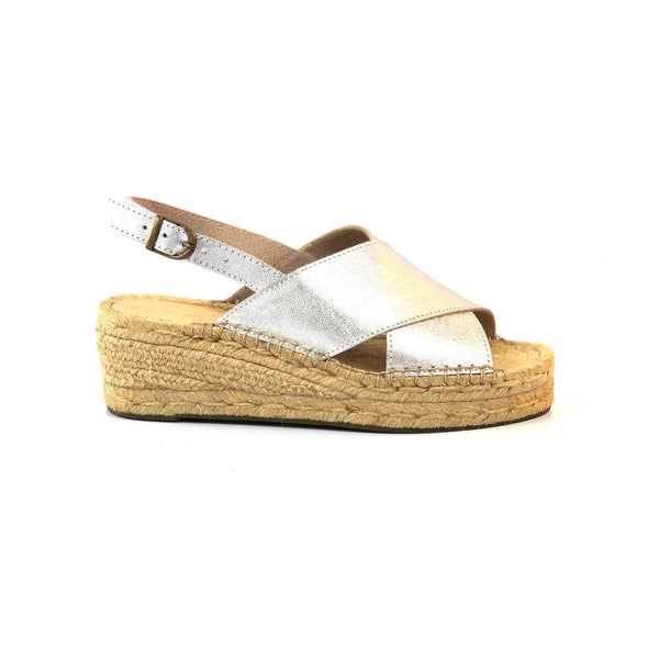 Flatform Gaia Salto Medio Prata