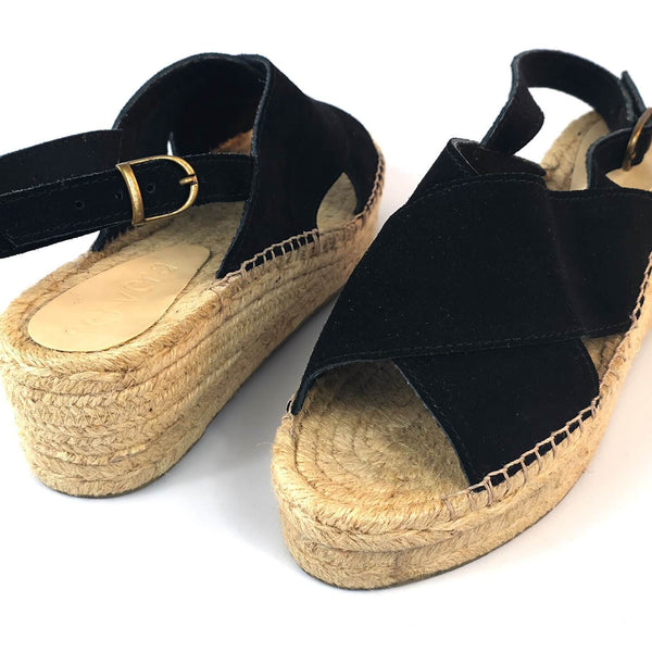 Flatform Gaia Salto Medio Preta