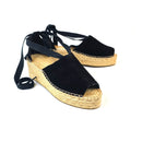 Flatform Ibiza Salto Médio Preta