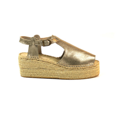 Flatform Yayoi Salto Medio Prata