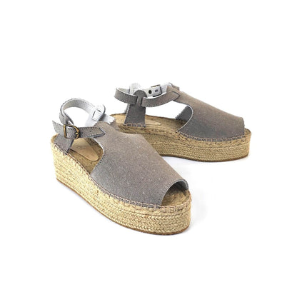 Flatform Yayoi Salto Medio Taupe