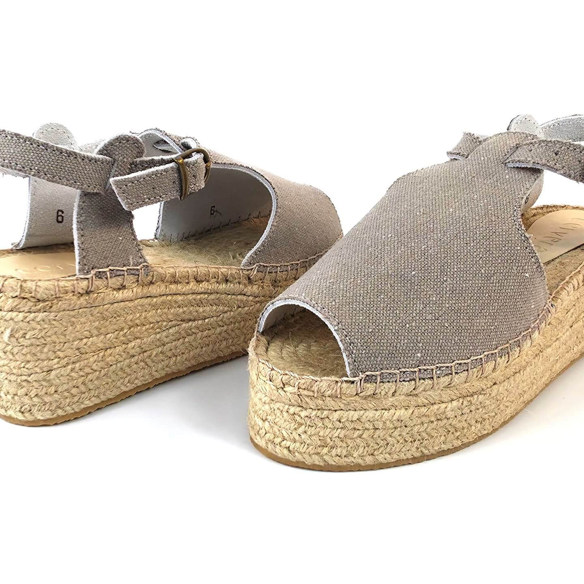 Flatform Yayoi Salto Medio Taupe