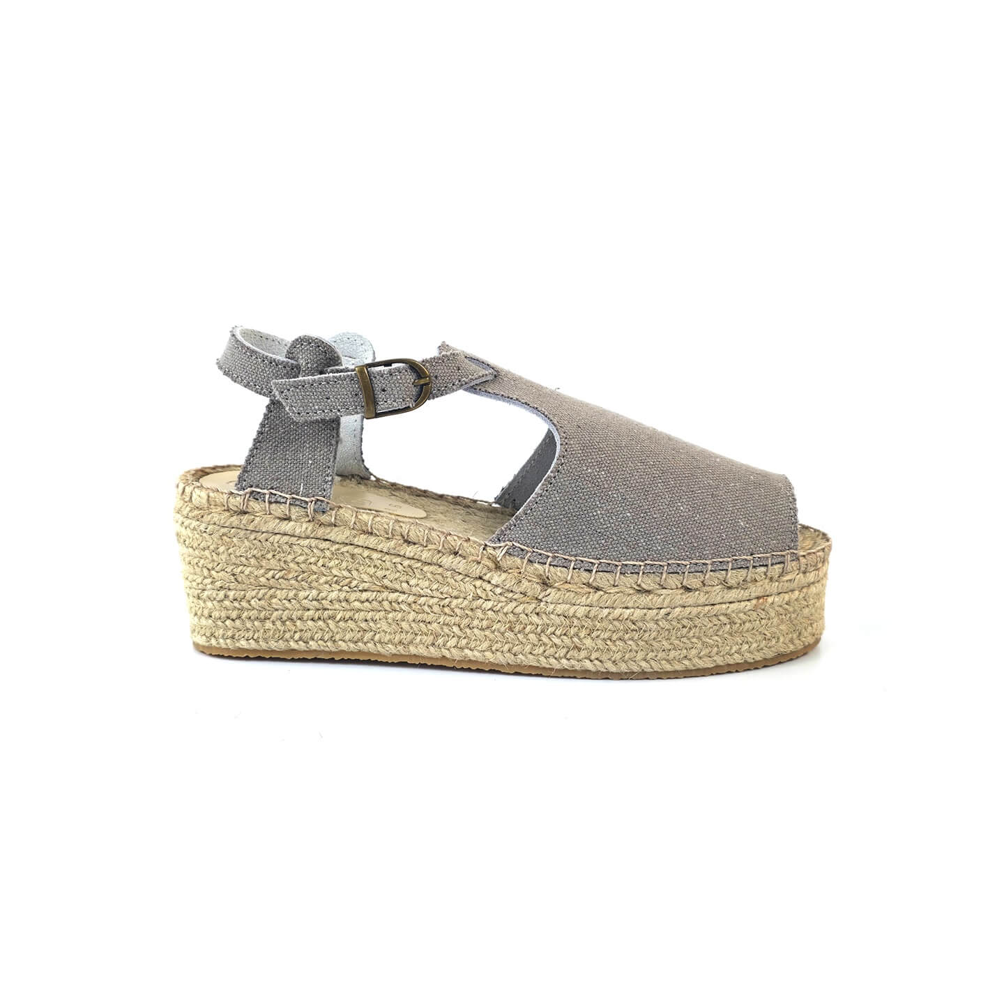 Flatform Yayoi Salto Medio Taupe
