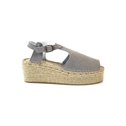 Flatform Yayoi Salto Medio Taupe