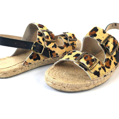 Rasteira Birken Couro Oncinha