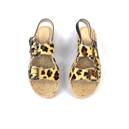 Rasteira Birken Couro Oncinha