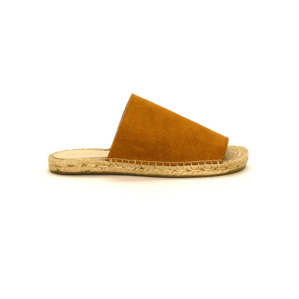 Rasteira Cáon Camurça Caramelo